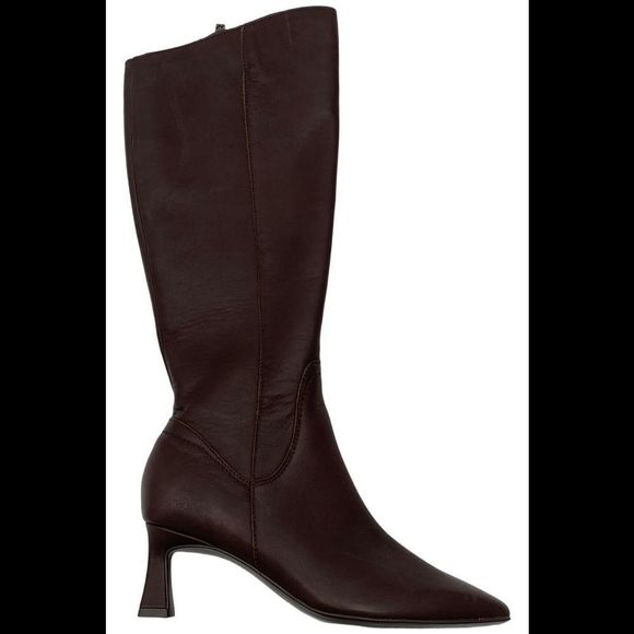 Naturalizer Women's Deesha Medium Calf Knee High Boots Chocolate - Wide - Picture 1 of 2